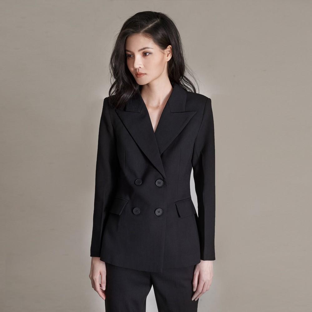 Set Suits kiểu 4 cúc màu đen 2NDDATE