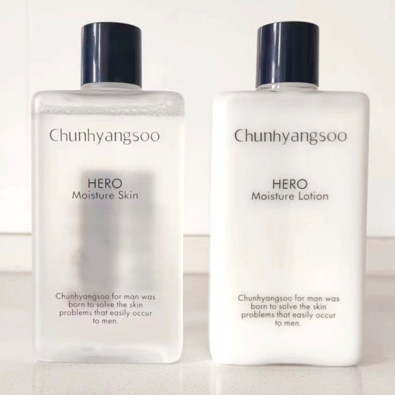 Nước hoa hồng - sữa dưỡng cho nam dành cho da khô, da nhạy cảm Chunhyangsoo Hero Moisture Skin Hàn Quốc 330ml