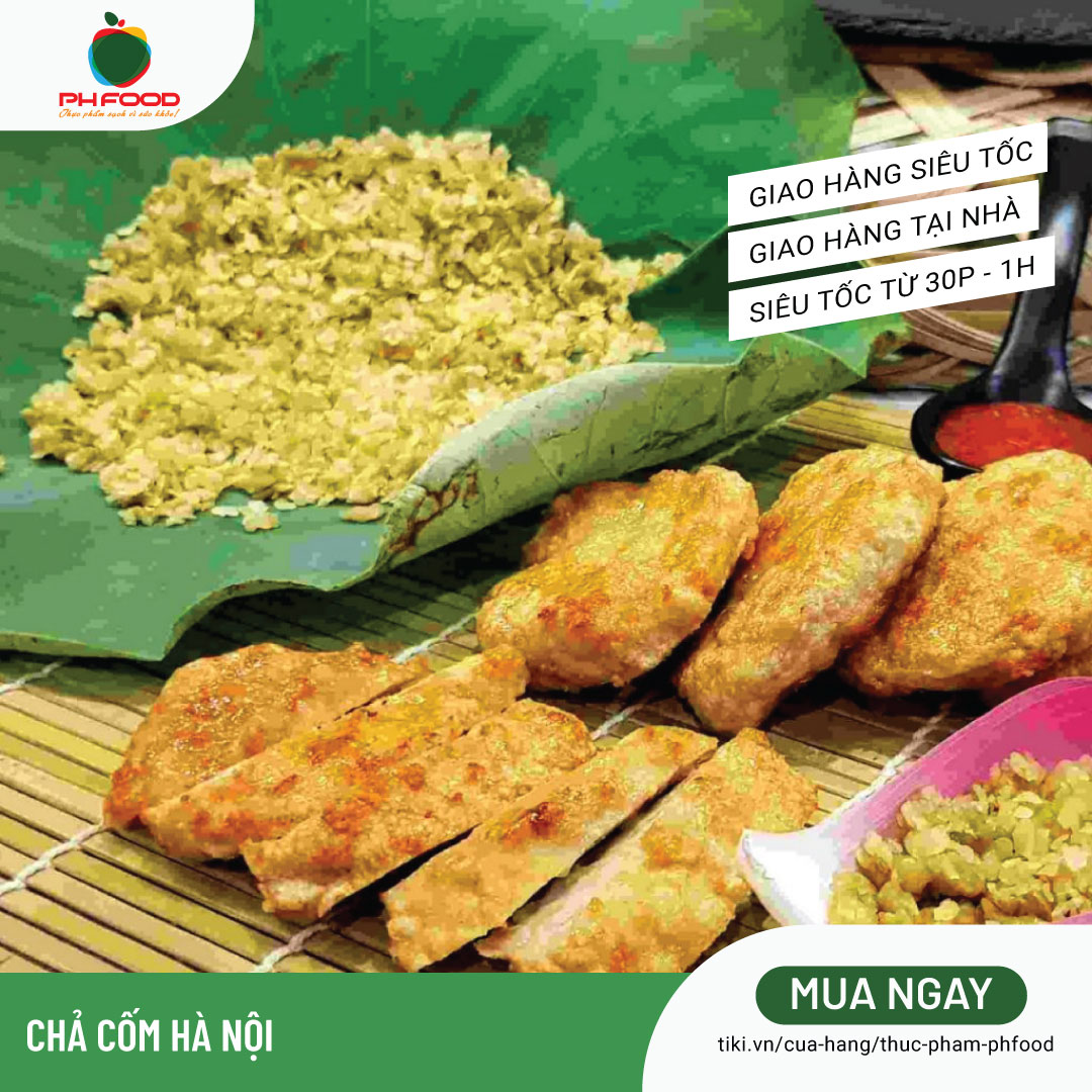 [Chỉ giao HN] - Chả Cốm Hà Nội - 1Kg 2 Khay