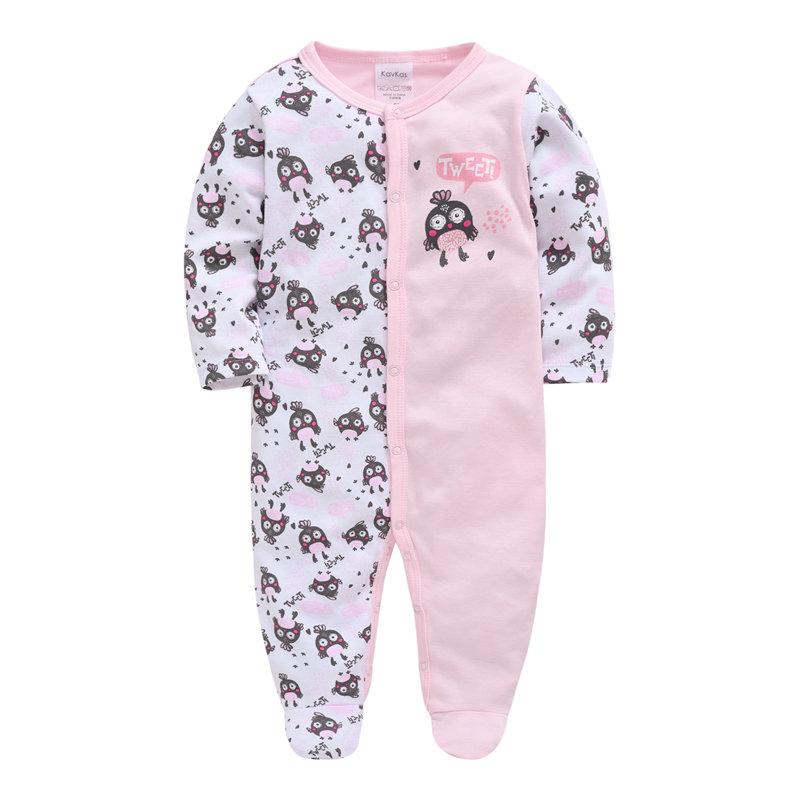 2021 Sơ Sinh Bé Gái Quần Áo Trẻ Sơ Sinh Cho Bé Bộ Đồ Ngủ Áo Liền Quần Áo Liền Quần Bebes Leo Lên Quần Áo Cotton Cho Bé Giấc Ngủ Mặc Bodysuit
