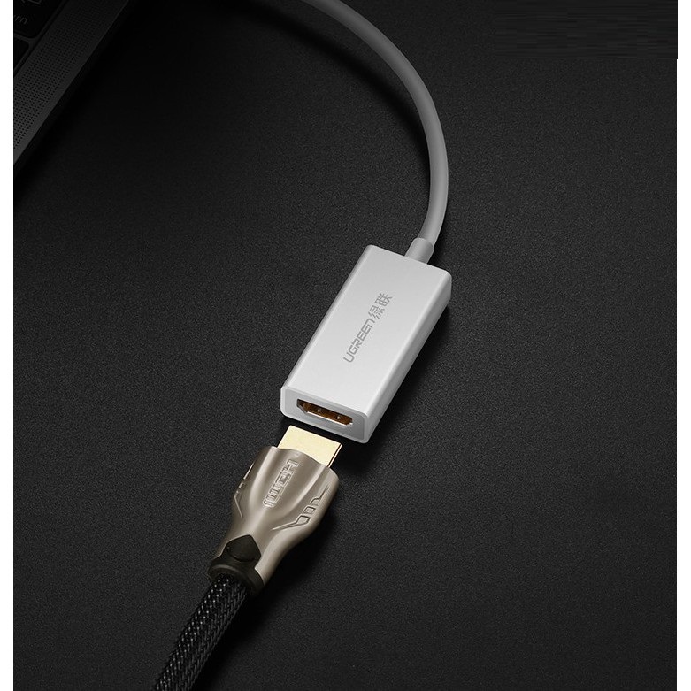 Cáp chuyển USB-C sang HDMI 4Kx2K@60Hz Ugreen 40273 Cao Cấp Chính Hãng (Vỏ nhựa ) hàng chính hãng ha
