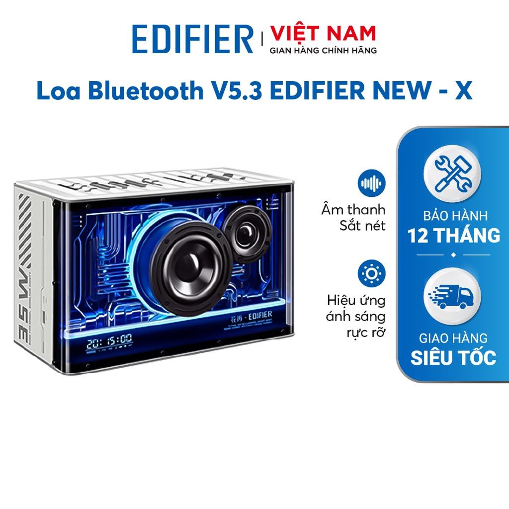 Loa Bluetooth V5.3 EDIFIER NEW - X Series QD-35 | Chipset DSP | Chuẩn âm thanh LDAC | Hàng Chính Hãng