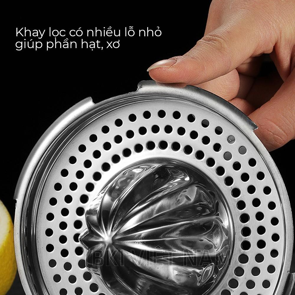 Dụng Cụ Vắt Cam Chất Liệu INOX An Tâm Khi Sử Dụng Dễ Lau Chùi Đánh Rửa- VATCAMINOX