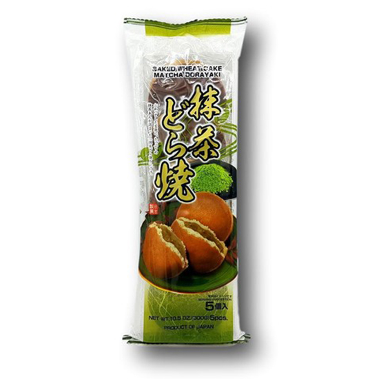 Bánh Dorayaki nhân trà xanh - Baked wheat cake matcha Dorayaki 300g