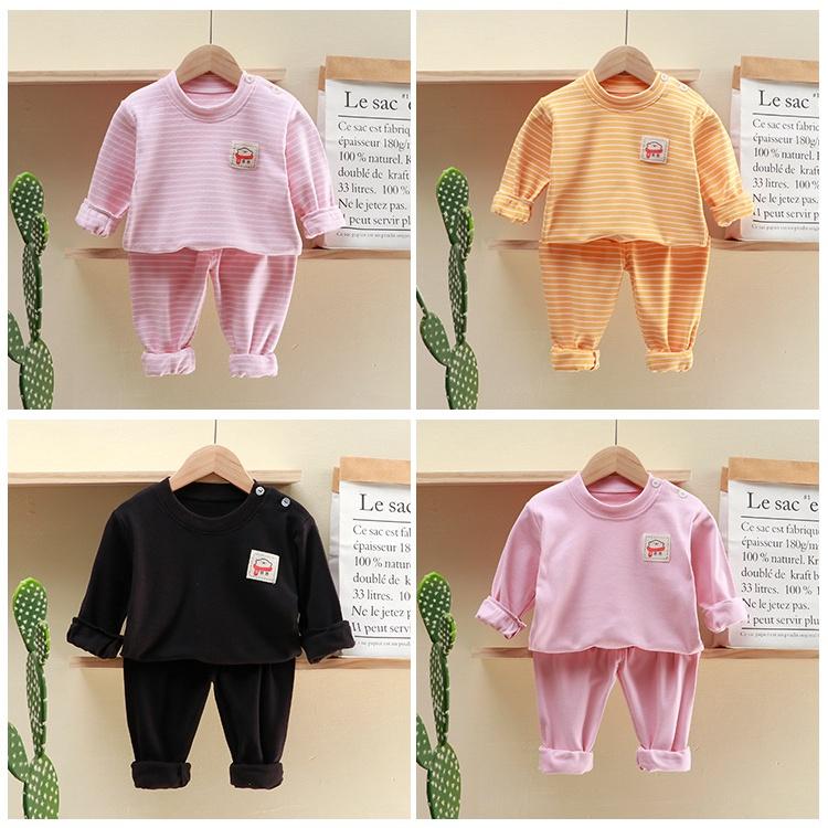 Bộ quần áo mùa thu nhiều màu size 8-35kg cho bé gái và bé trai