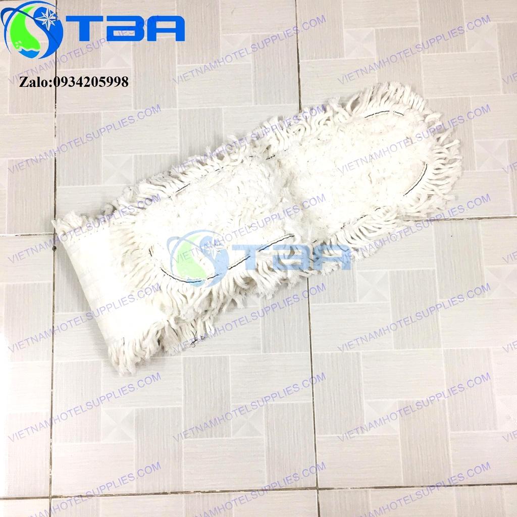 Tấm lau thay thế cây lau bụi công nghiệp bản 120cm sợi cotton màu trắng siêu thấm hút thế hệ mới