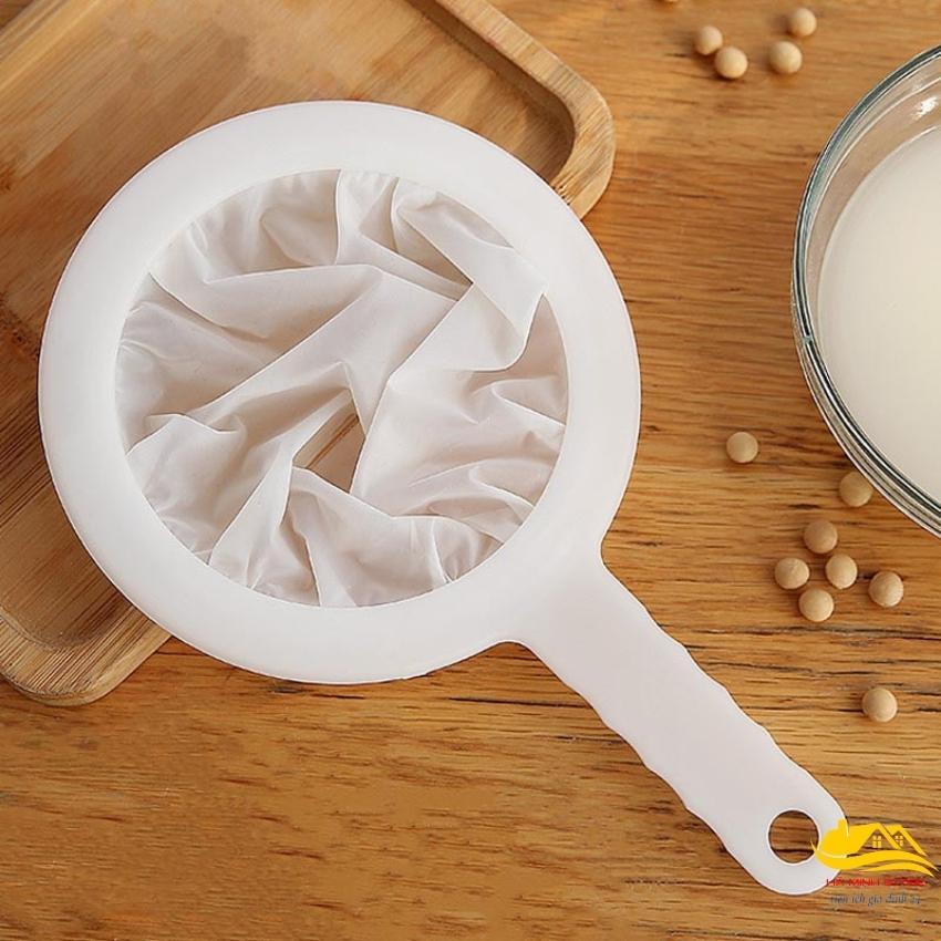 Rây lọc thực phẩm siêu mịn lọc sữa đậu nành lọc nước ép - Rây lọc cặn thức ăn đa năng có tay cầm hà minh store