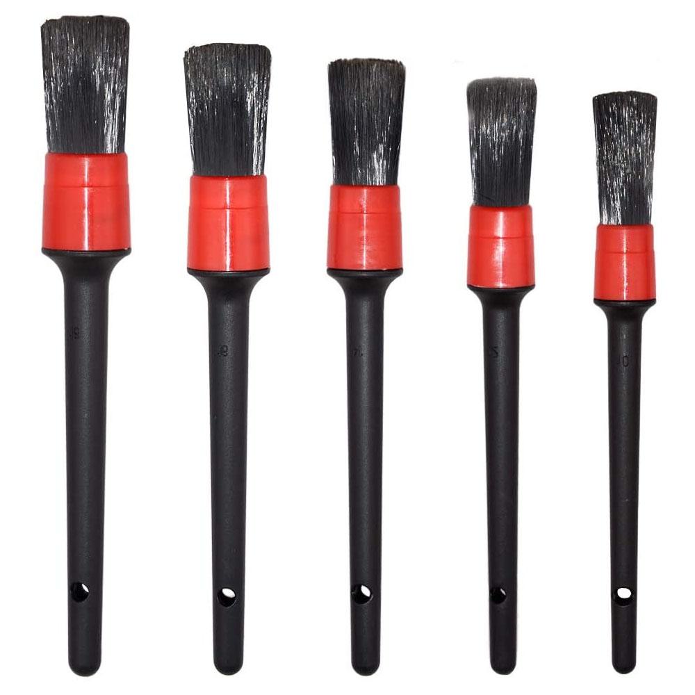13PCS Cleaning Brush Tool Set Car Auto Cleaning Brush Bristle Car Washing Brush Set (6pcs Brushes+1pcs Green Brush+2pcs