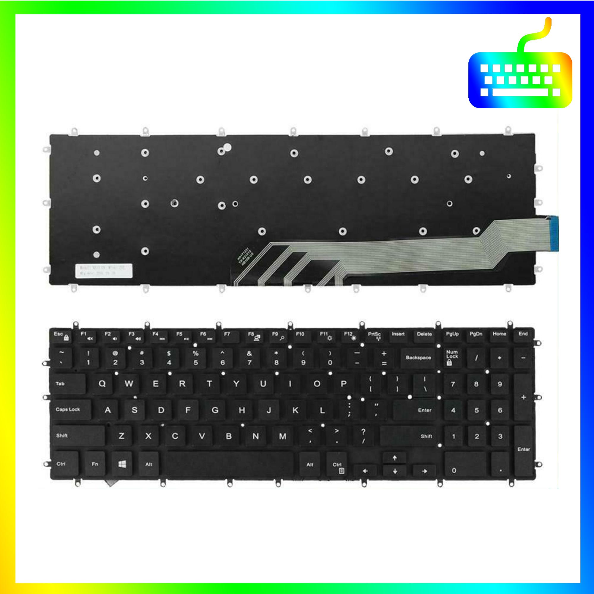 Bàn phím dành cho laptop Dell Vostro 5570 V5570 Không Led - Phím Zin - Hàng Chính Hãng