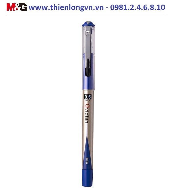Combo 5 cây bút nước 0.5mm M&amp;G - AGP11536A (AGP11503A) mực xanh