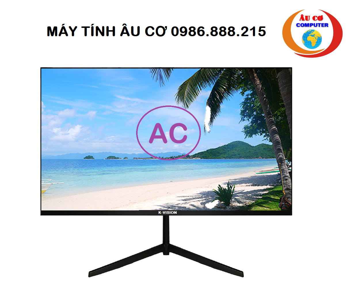 Màn Hình Máy Tính K-VISION Full Viền / 1080X1920 / 75Hz/ BH 24 Tháng - Hàng chính hãng- Chuyên dùng cho game , học tập, văn phòng