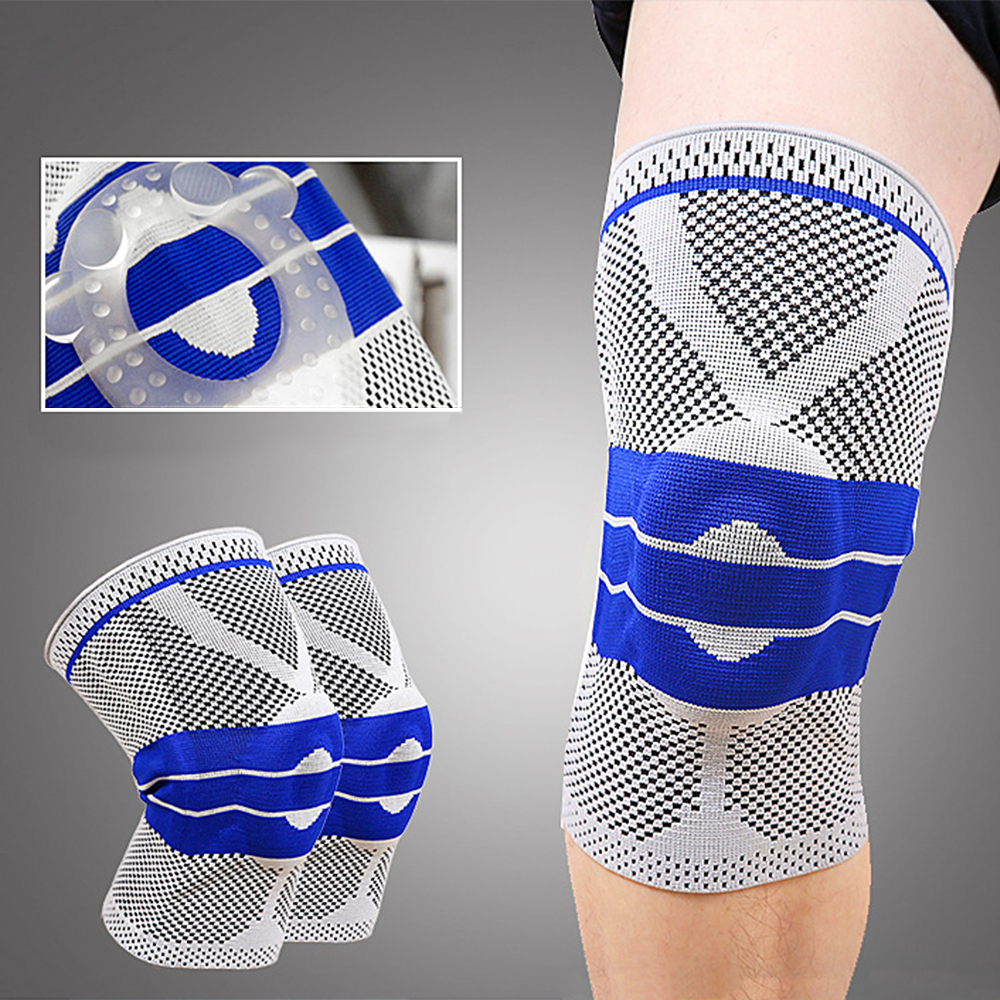 Đệm bảo vệ đầu gối chất liệu gel silicon, chất liệu đàn hồi và thoáng khí