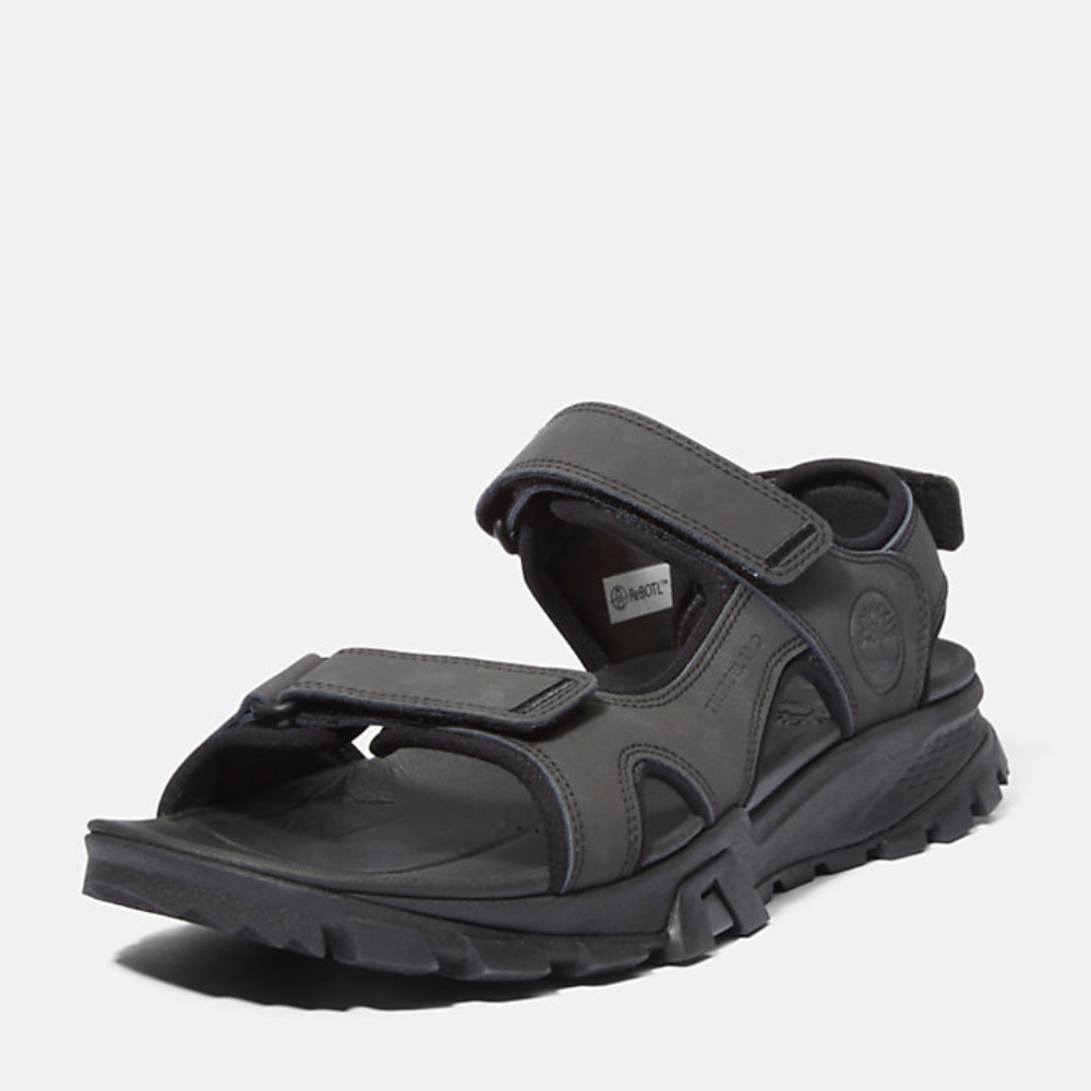 [NEW 2023] Timberland Giày Sandal Nam Lincoln Peak Strap Sandal Màu Đen TB0A5T5G04