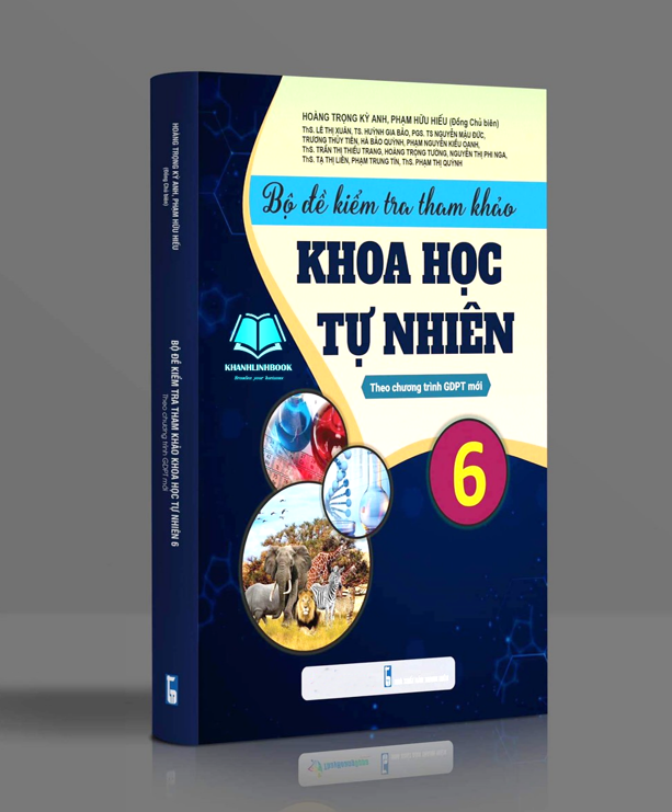 Sách - Bộ Đề Kiểm Tra Tham Khảo Khoa Học Tự Nhiên 6 Theo Chương Trình Gdpt Mới Th