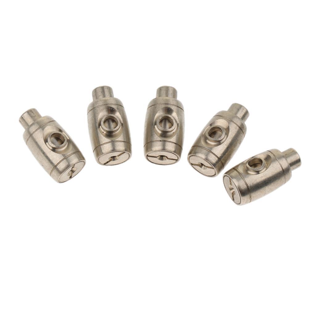 5x Cupronickel Trombone Spit Valve Accessory for Brass Instrument