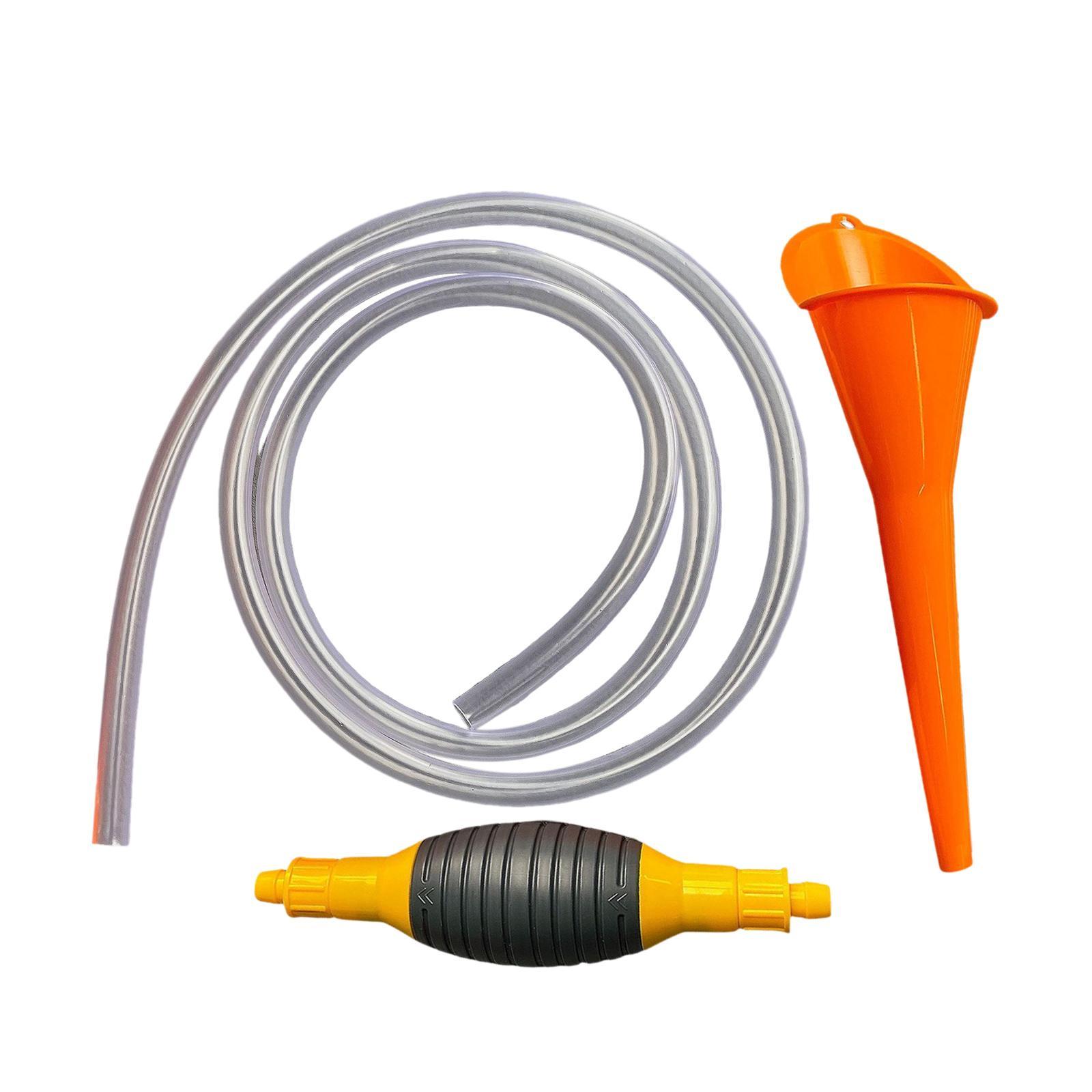 Manual Car Fuel Transfer Pump with Syphon Hose for Liquid Water Petrol