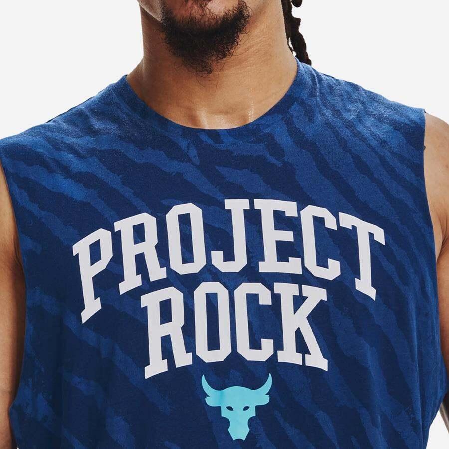 Áo ba lỗ thể thao nam Under Armour The Rock - 1379019-471