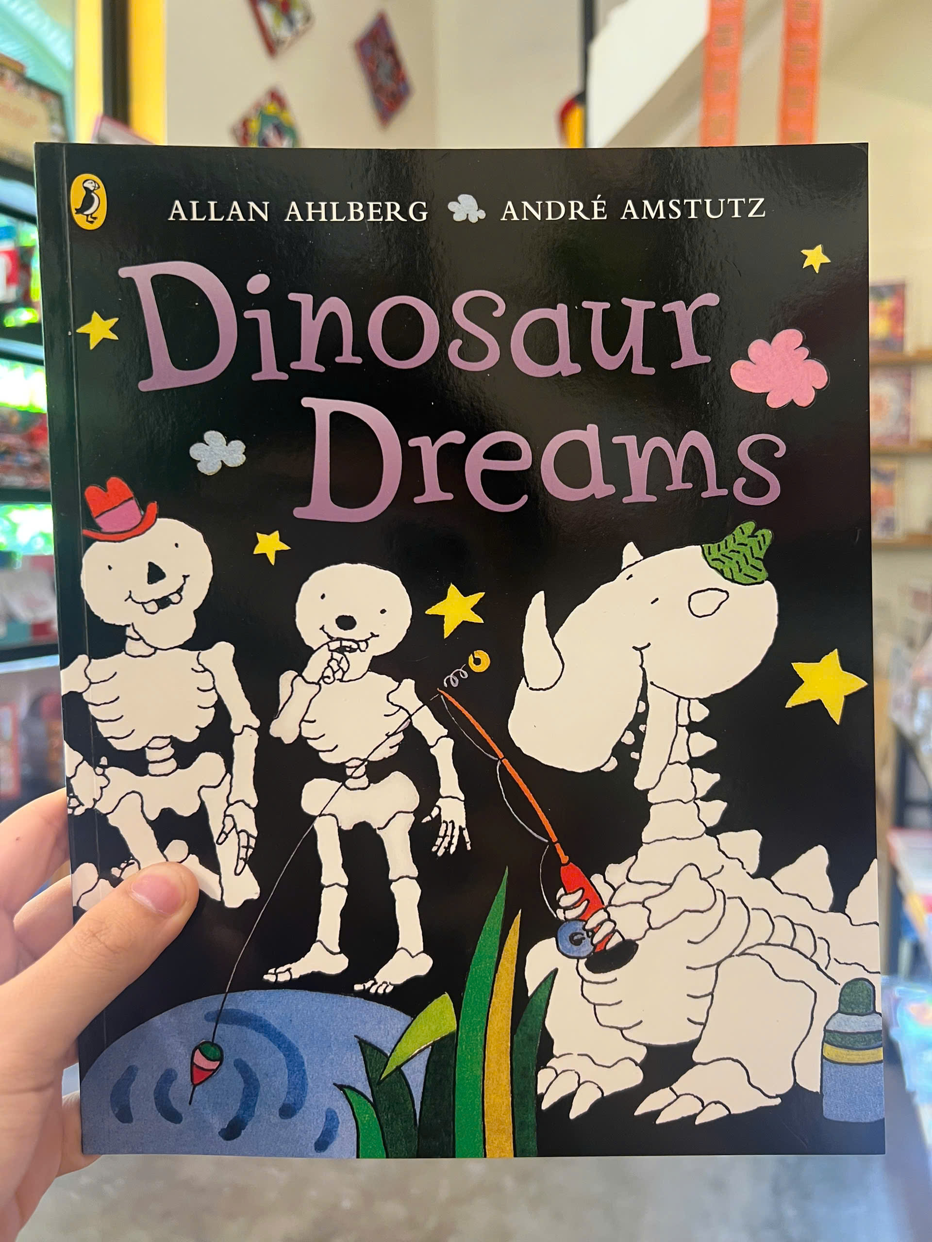 Sách - Dinosaur Dreams (Funnybones Series) | Childrens Picture Book / Ngoại văn Thiếu nhi Nhập khẩu