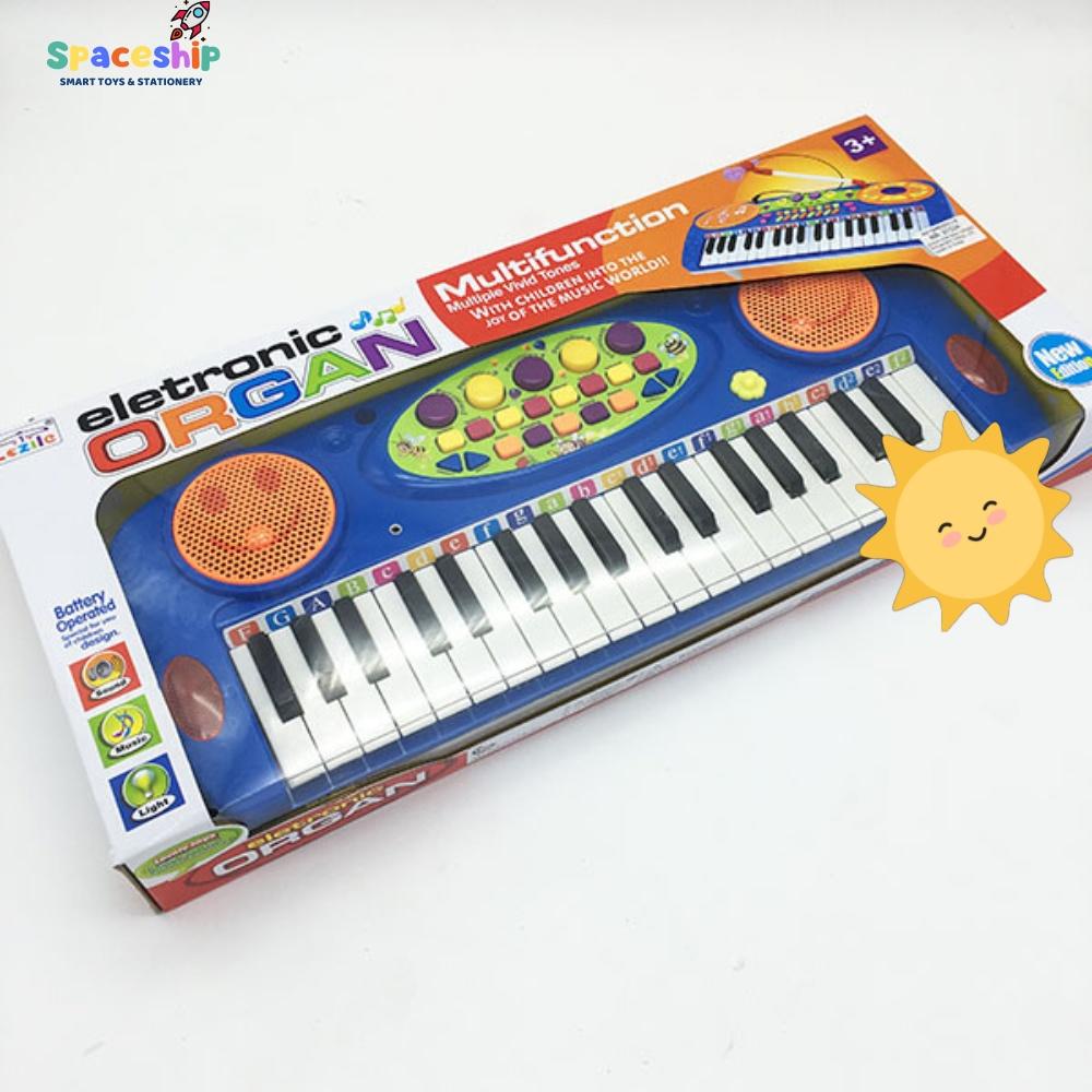 Đàn Organ 37 phím có Micro cho bé thỏa mãn đam mê âm nhạc