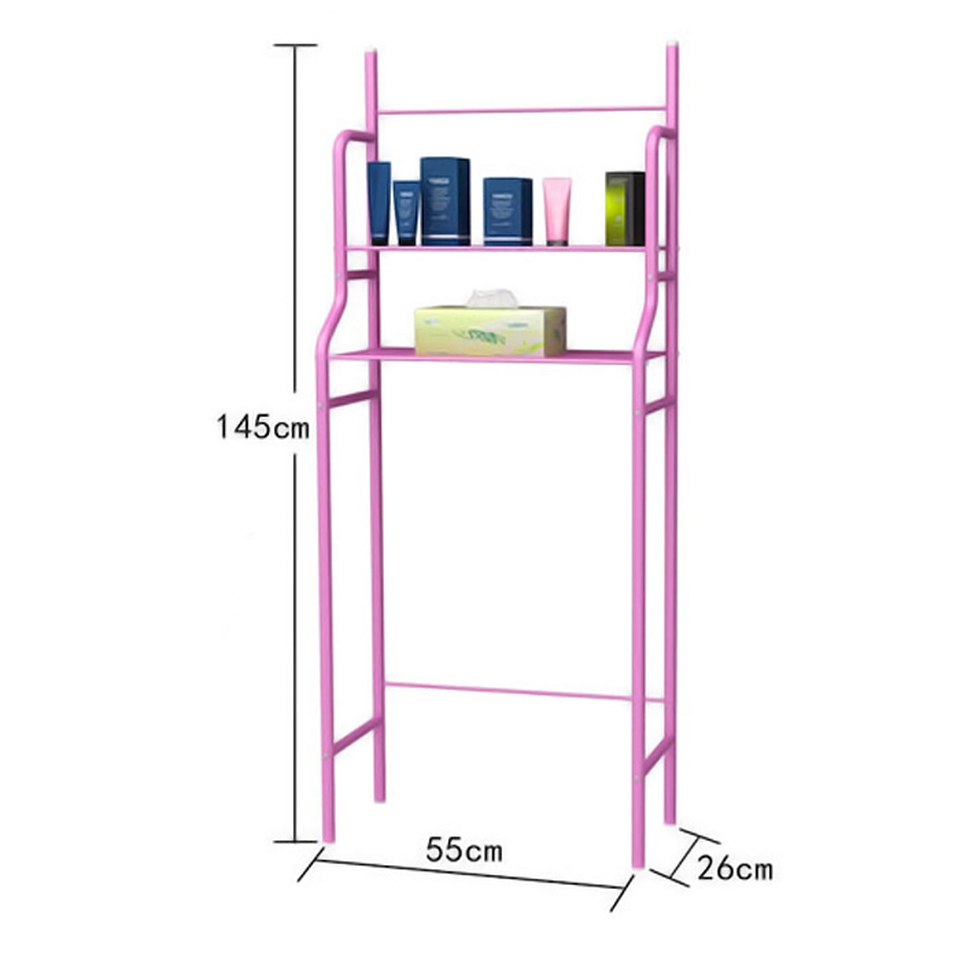 Kệ 3 tầng để đồ phía trên bồn cầu tiết kiệm không gian