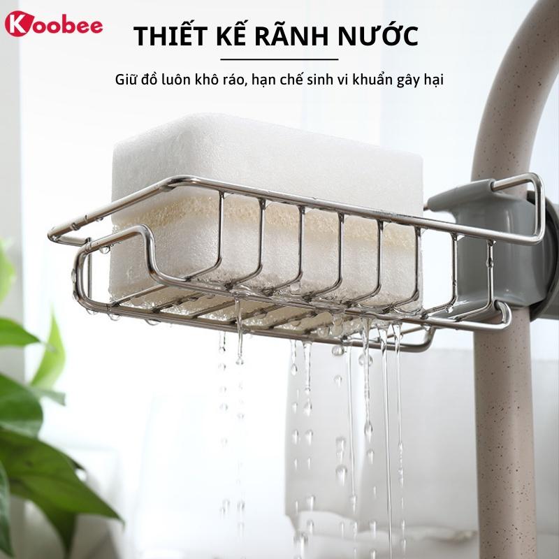 Kệ Giá Treo Vòi Đựng Đồ Có Móc Treo Tiện Dụng KOOBEE