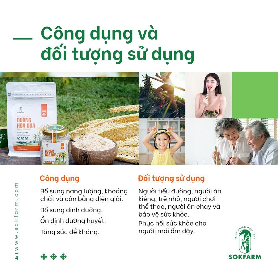 MẬT HOA DỪA - MEKONG HOME - 65 gram - 100% MẬT HOA DỪA NGUYÊN CHẤT