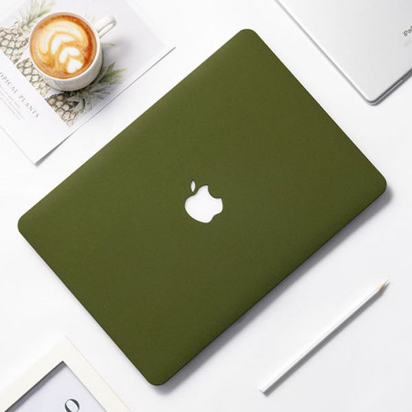 Ốp lưng cho Macbook cao cấp - Màu Xanh Rêu