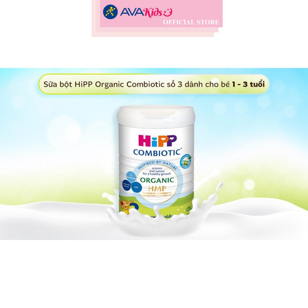 Sữa bột HiPP Organic Combiotic số 3 800g (1 - 3 tuổi)