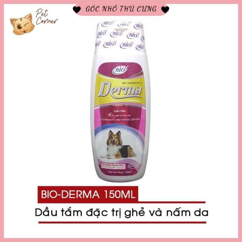 Sữa tắm trị ghẻ và nấm da cho chó mèo Bio Derma 150ml