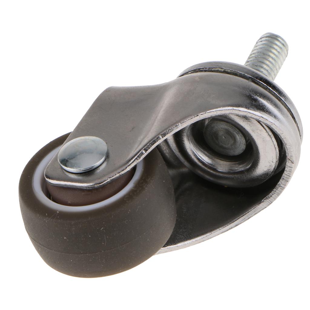 Cao Su Hạng Nặng Castor Bánh Xe đẩy Đồ Nội Thất Giường Caster Công Nghiệp