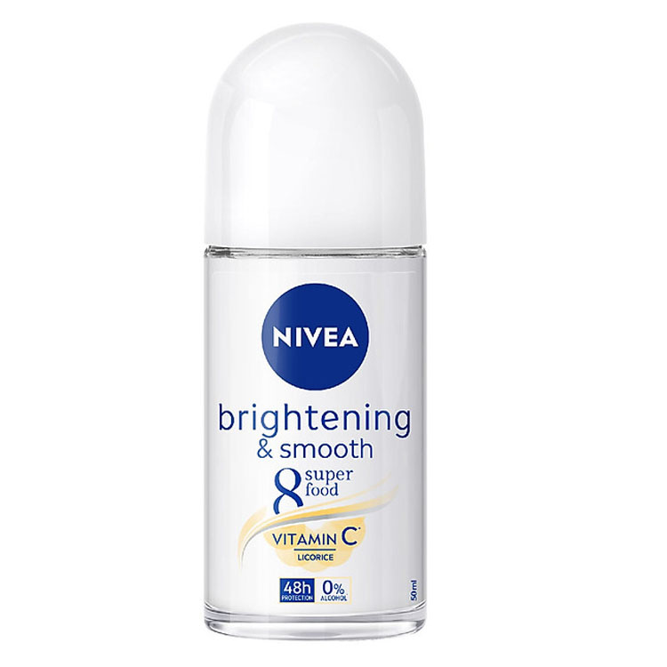 Lăn Ngăn Mùi NIVEA Sáng Mịn Mờ Thâm Se Khít Lỗ Chân Lông (50 ml) - 81644