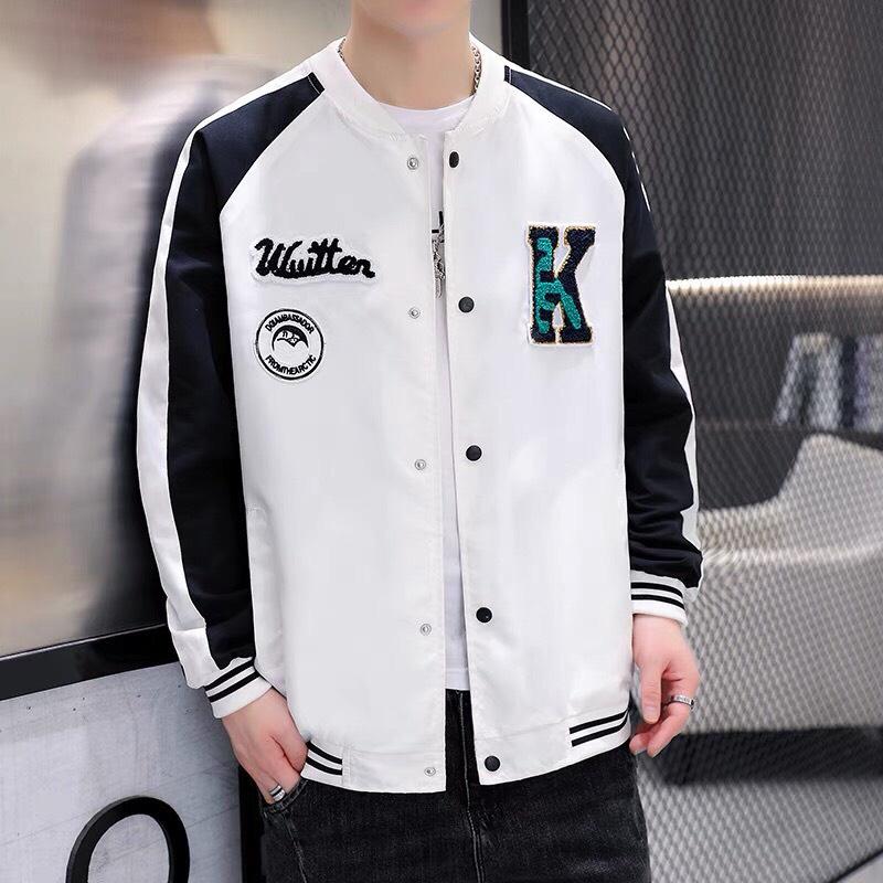 Áo khoác bomber nam nữ họa tiết mới cực HOT