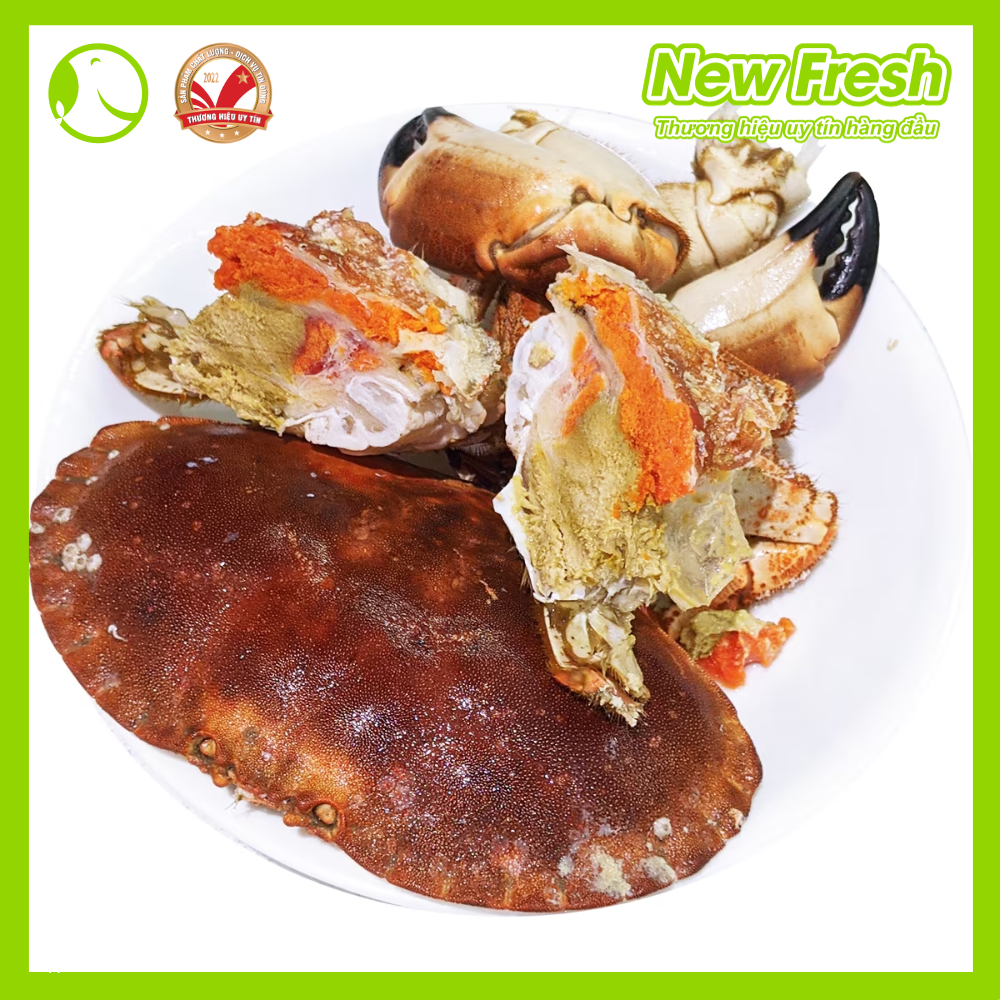 Cua nâu Nauy siêu nhiều gạch béo ngậy , thịt thơm ngọt ít tanh đông lạnh size lớn 600-800 gram/con