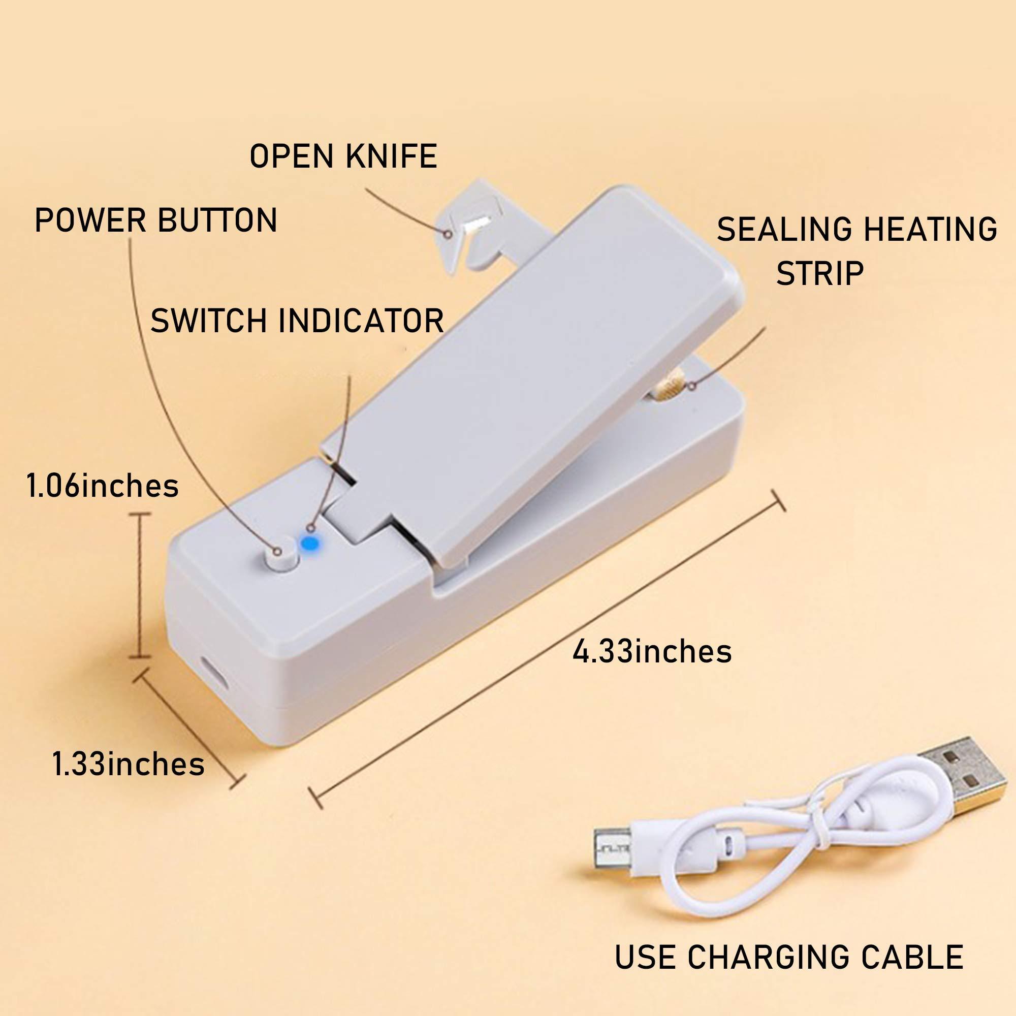 Mini, 2 trong 1 mini cho túi niêm phong túi niêm phong túi có máy cắt, nhiệt, mini di động, túi cho nhựa