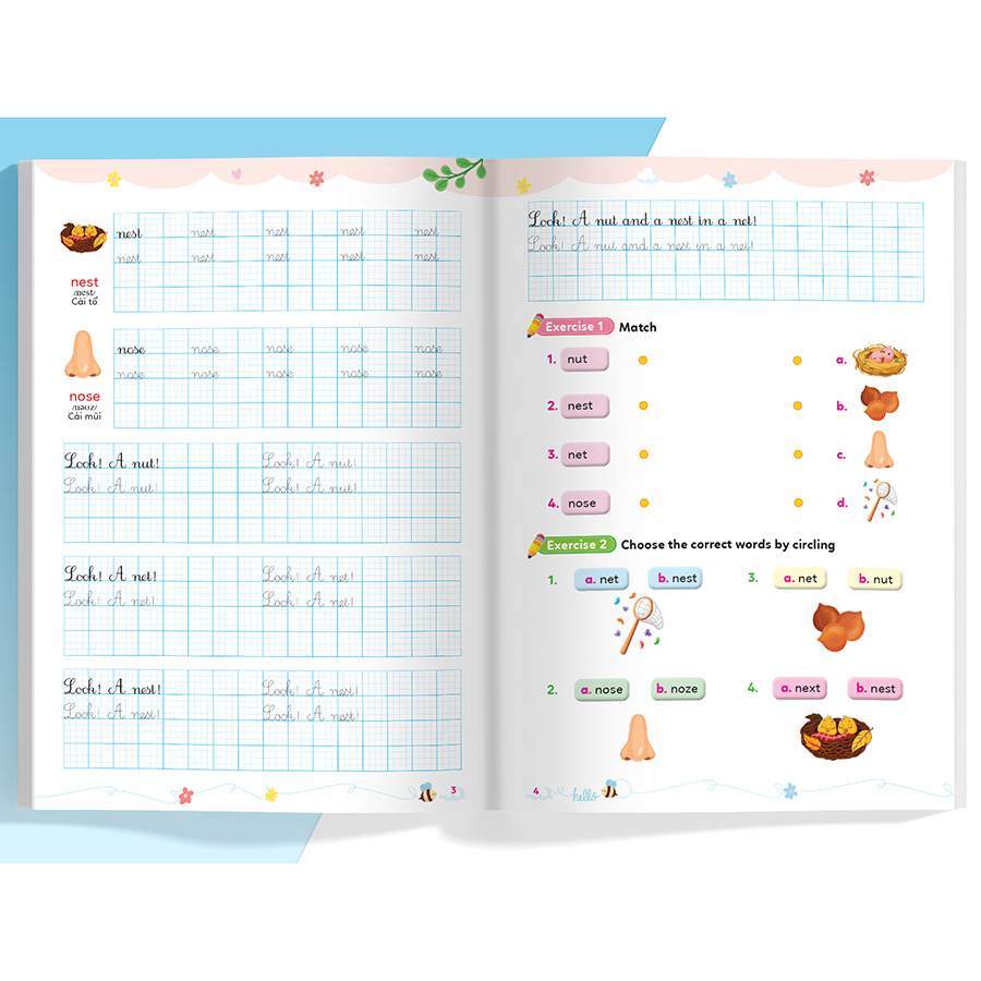 Luyện viết chữ đẹp tiếng Anh My Phonics grade 2