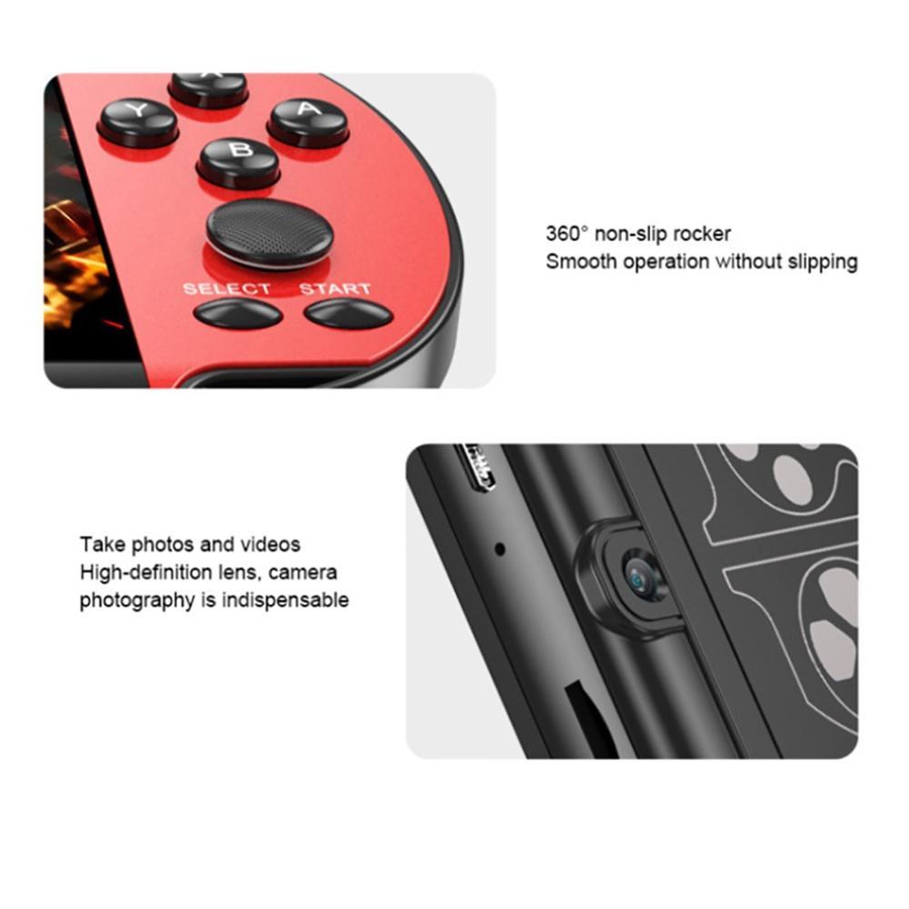 Máy Chơi Game Cầm Tay X7 Plus Màn Hình 5.1-inch IPS Tích Hợp 10,000 Trò Chơi Cổ Điển