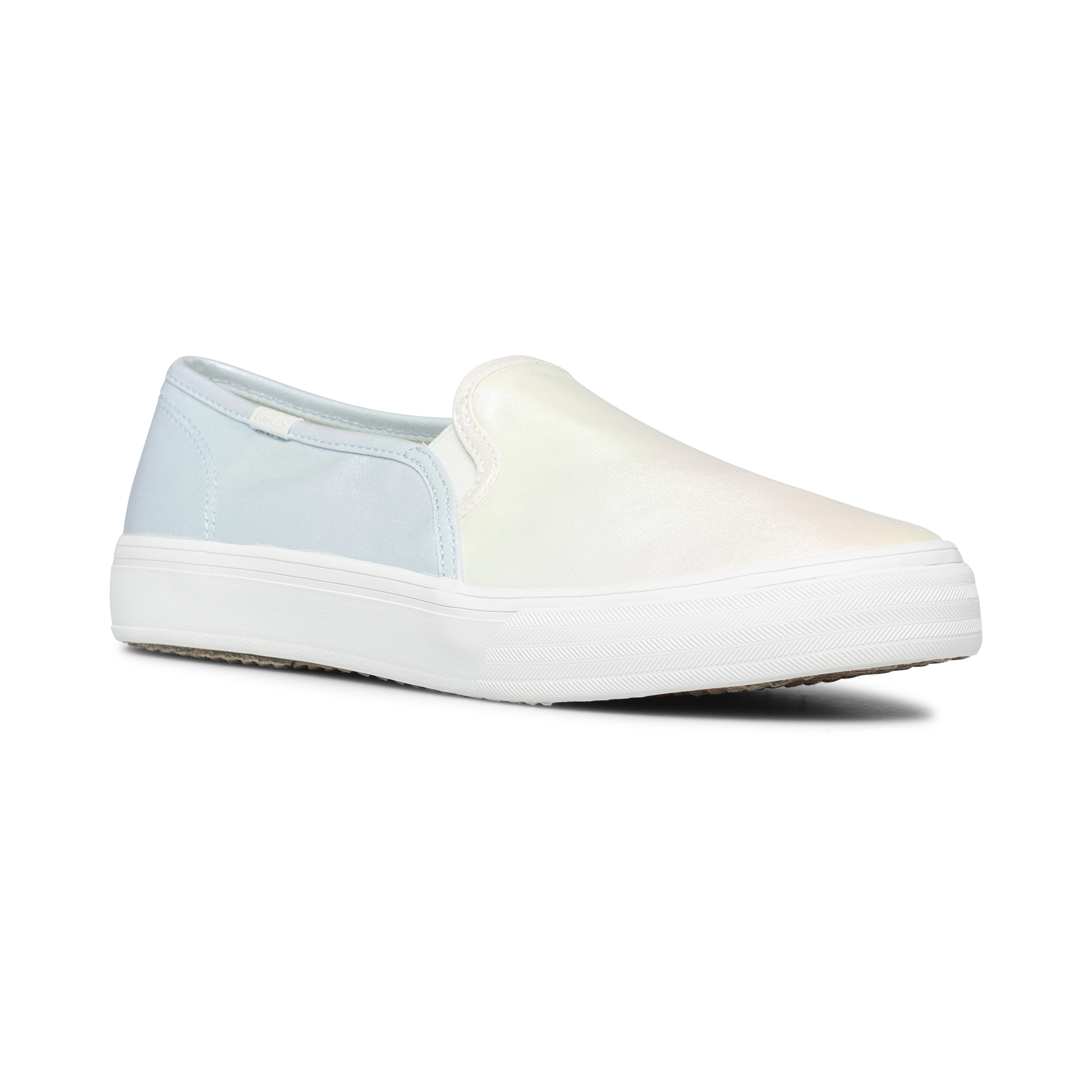 Giày Keds Nữ- Double Decker Irridescent Cream Multi- KD065934