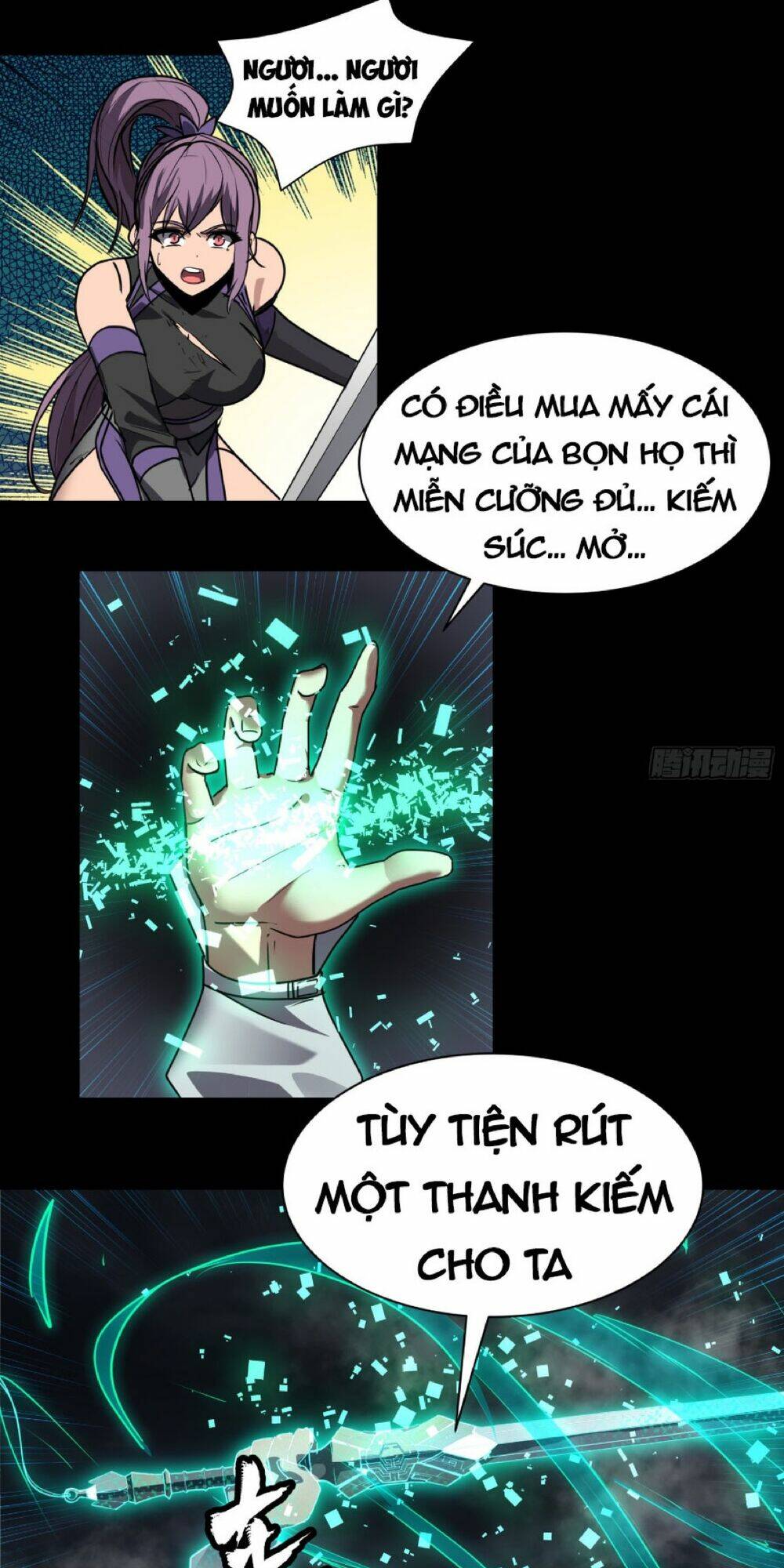 kiếm ý hoá hình chapter 0 54