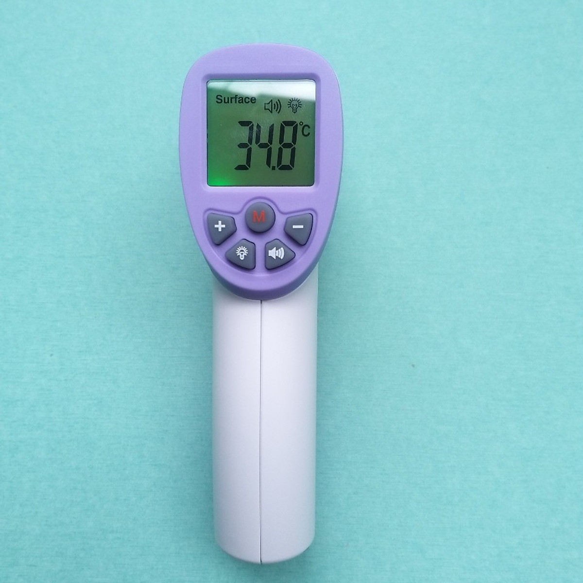 Nhiệt kế điện tử hồng ngoại đo tai trán HT-820D, đo nhiệt độ chính xác giúp kiểm soát tốt thân nhiệt