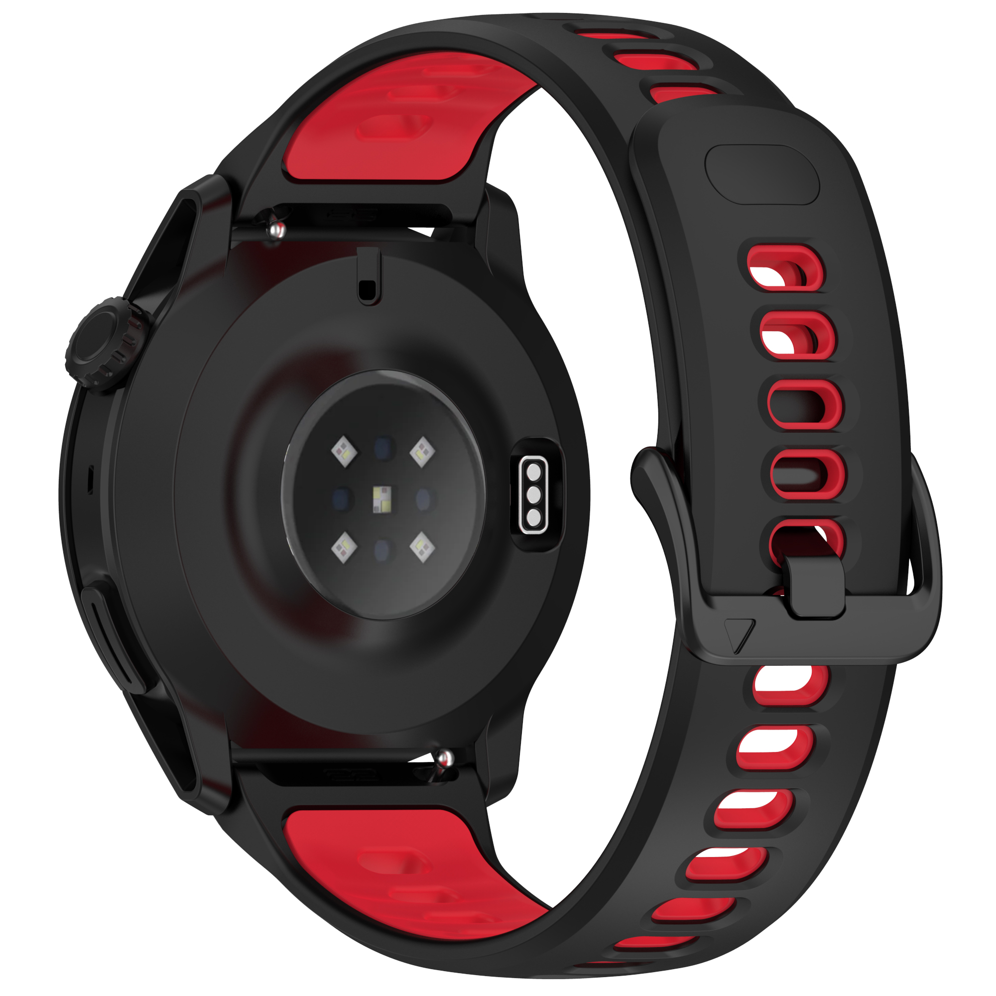 Dây Silicone Hai Màu cho Coros Pace 3 / Coros Pace Pro / Coros Apex 4 (42mm) / Coros Pace 4 Size 22mm - Hàng Chính Hãng
