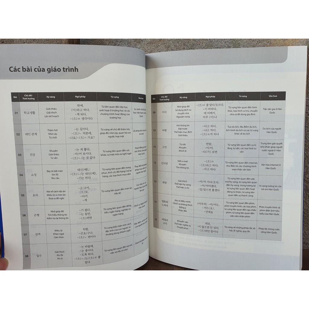 Sách Giáo Trình Tiếng Hàn Tổng Hợp Cao Cấp 5 & 6