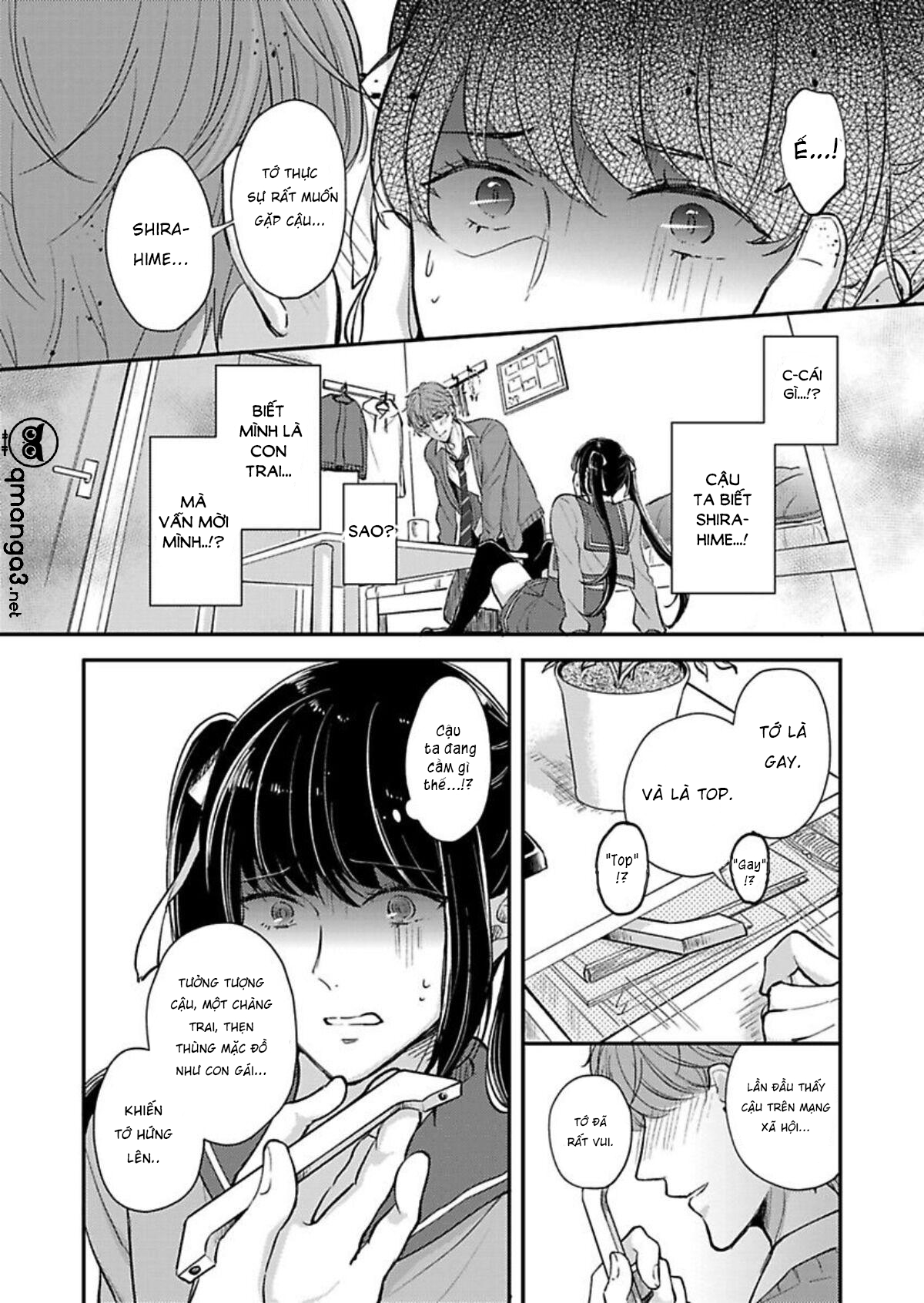 tôi đã giả gái nhưng anh ta muốn hơn thế!? chapter 1 18