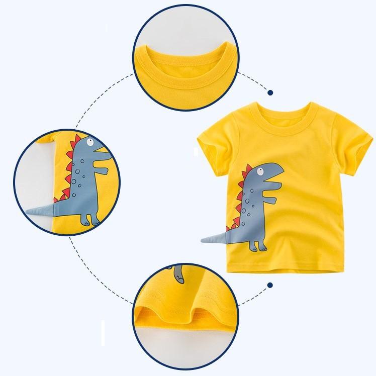 Áo thun trẻ em 100%Cotton Chất vải thoáng mát,thấm hút mồ hôi tốt,họa tiết màu sắc đẹp.TN009
