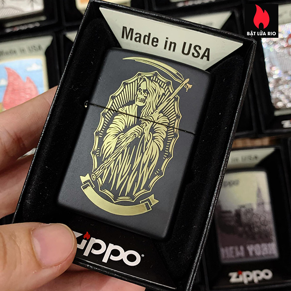 Bật Lửa Zippo 218 Reaper Design