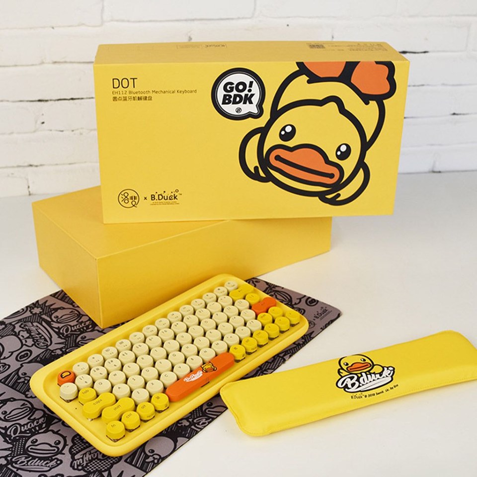 Bàn phím cơ Bluetooth Lofree Bduck - Hàng Chính Hãng