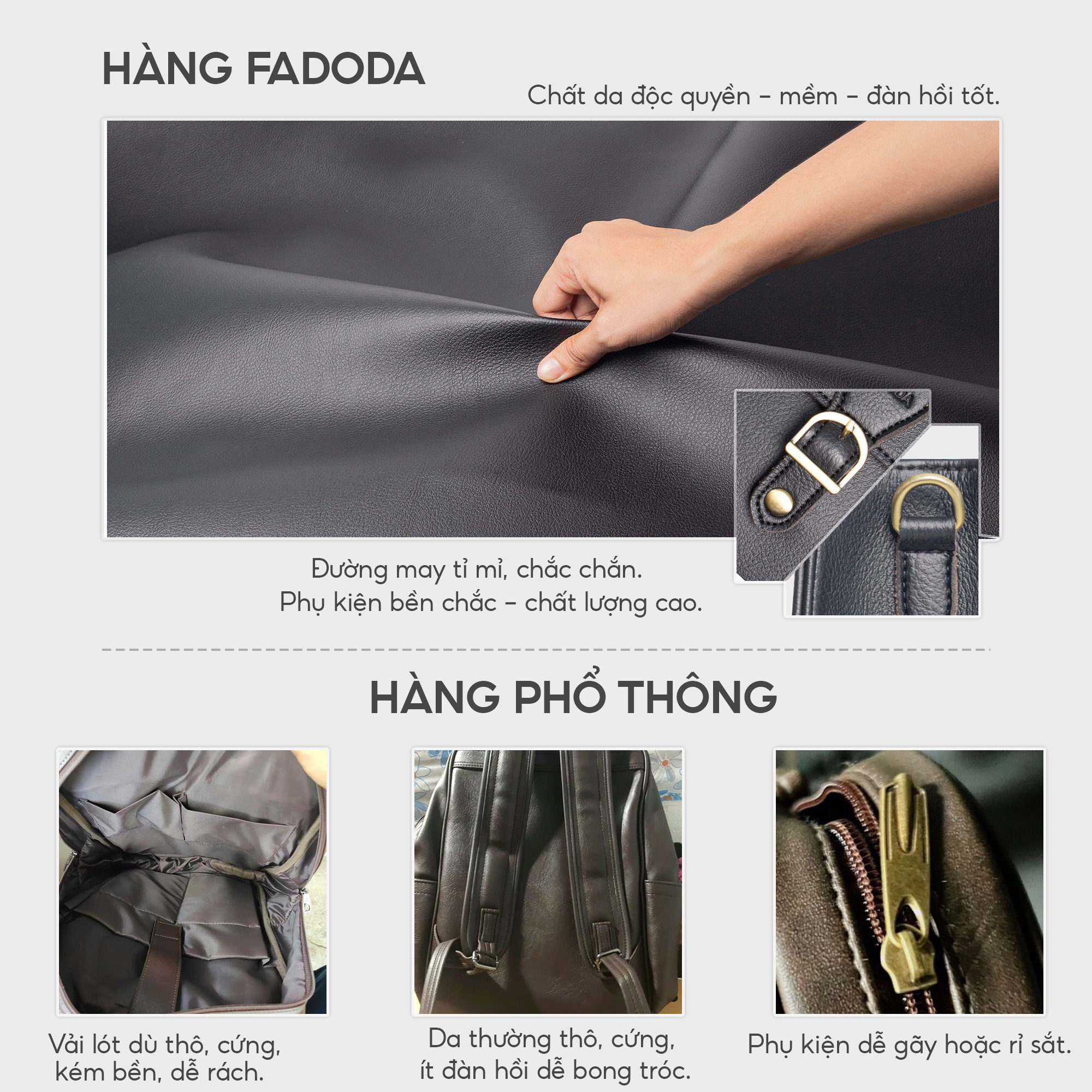 Túi xách nữ thời trang công sở FADODA FTX12