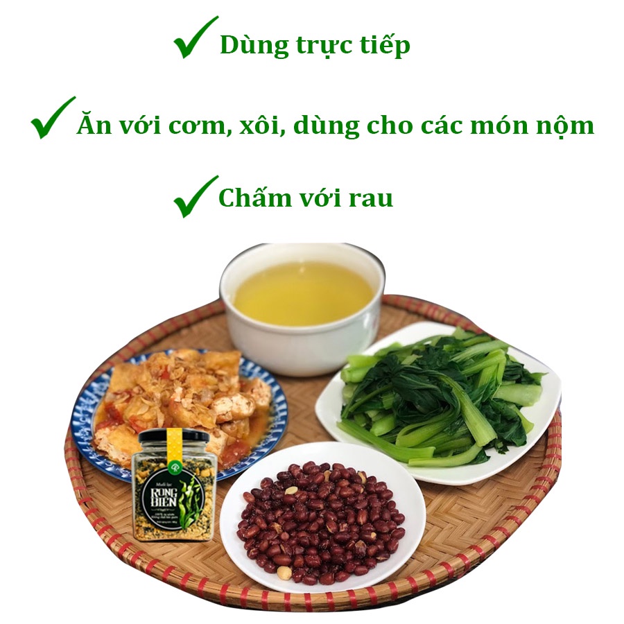 Muối Lạc Rong Biển 190g