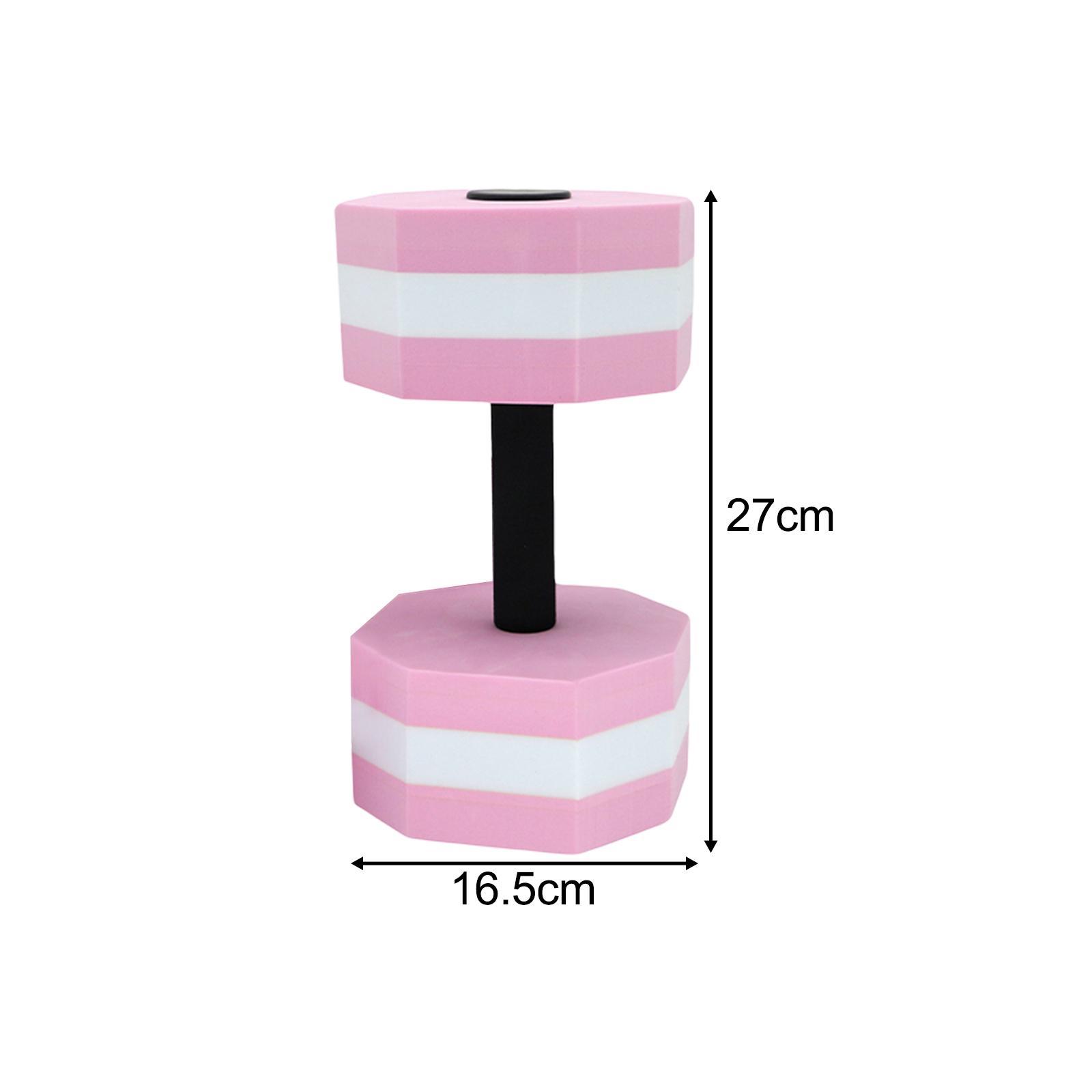 Aquatic Dumbbell Bar Water Dumbbell Swimming Barbell Hand Bar Resistance Lightweight Aquatic Barbell Float for Water Sports