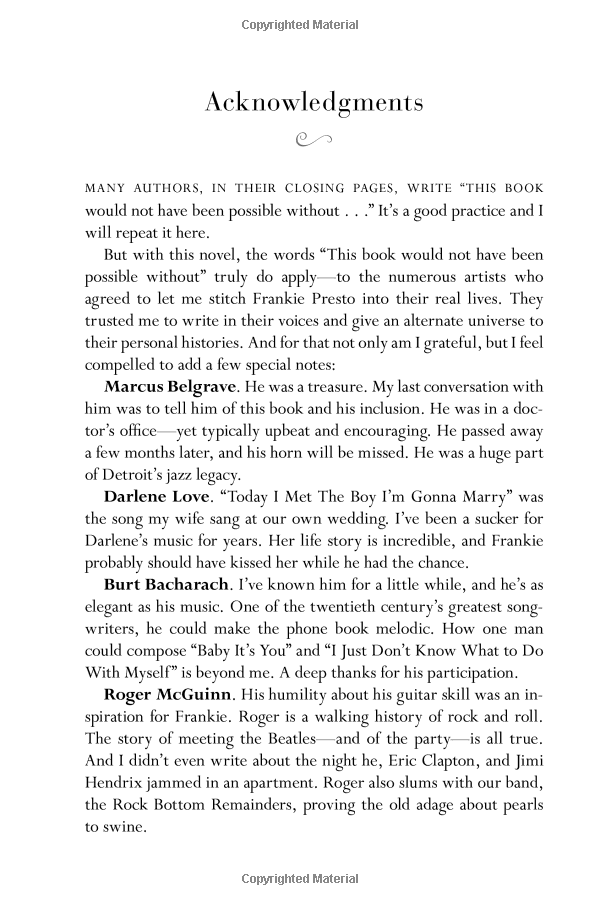 The Magic Strings of Frankie Presto: A Novel