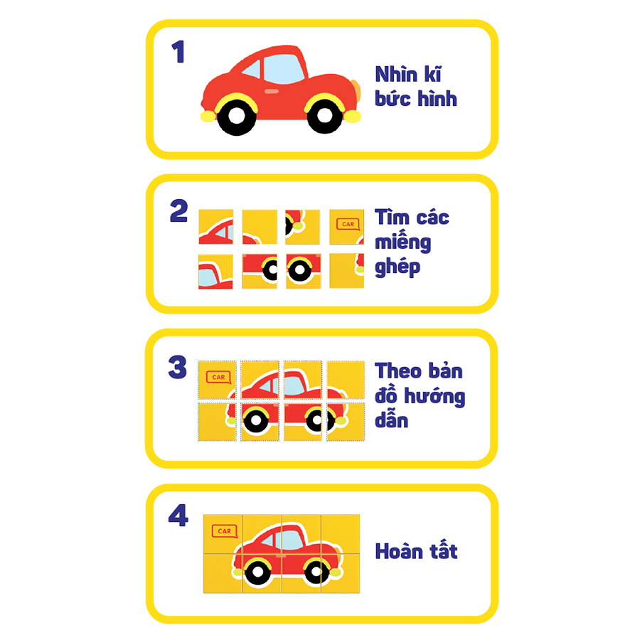 Đồ chơi lắp ráp Tinitoy Junior Block Traffic Puzzle